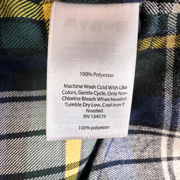 Vineyard Vines Crosby Shirt Mens Small Plaid Button Down Flannel Performance New - Picture 11 of 12